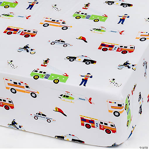Wildkin Heroes Microfiber Fitted Crib Sheet