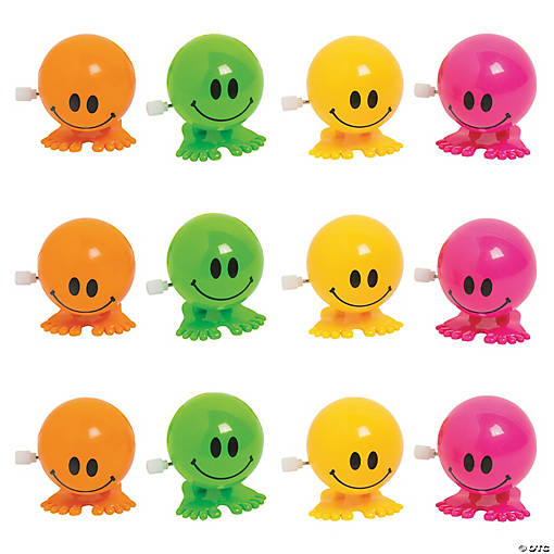 Wind-Up Smile Faces - 12 Pc.