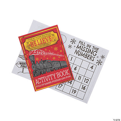 Winter Express Activity Books - 24 Pc.