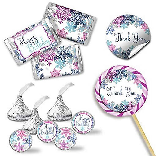 Winter Snowflake Sticker Bundle 429pc. by AmandaCreation