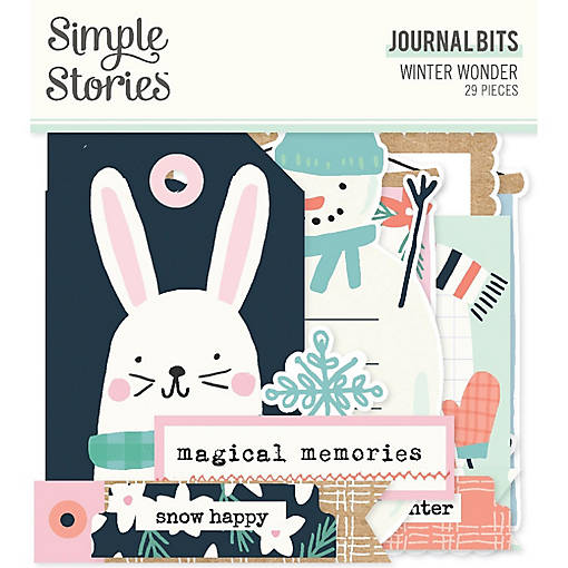 Winter Wonder Bits &amp; Pieces Die-Cuts 29/Pkg-Journal