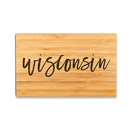 Wisconsin Bamboo Board 9.5x6