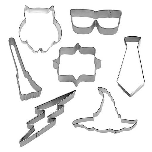 Witch/Wizard 7 Piece Cookie Cutter Set