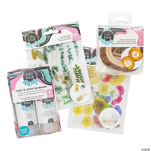 Wood Coaster Bundle Kit - 47 Pc.