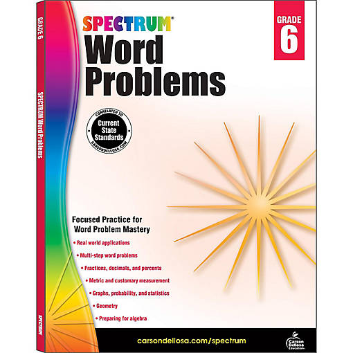 Word Problems, Grade 6