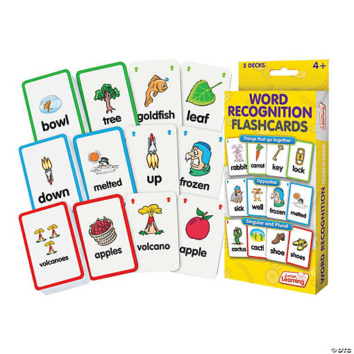Word Recognition Flashcards - 162 Pc.