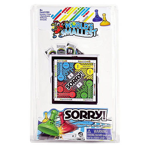 Worlds Smallest Sorry Board Game