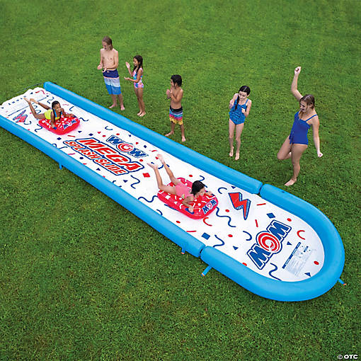 Wow 25' Mega Slide W/ Splash Pool