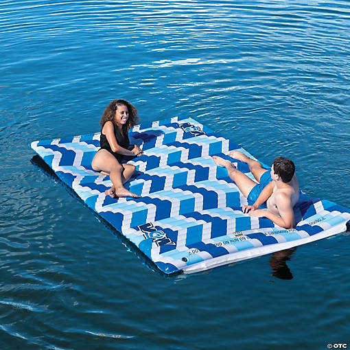 Wow Water Walkway Blue Chevron
