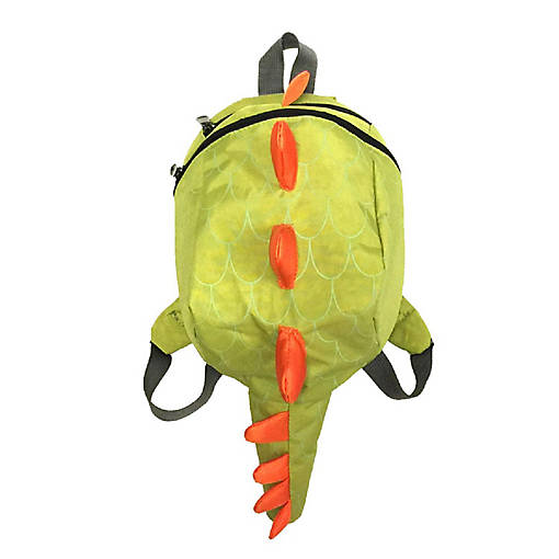 Wrapables Children&amp;#8217;s Dinosaur Backpack Schoolbag, Light Green