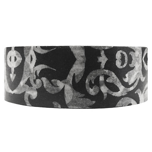 Wrapables Damask Washi Masking Tape - Gothic