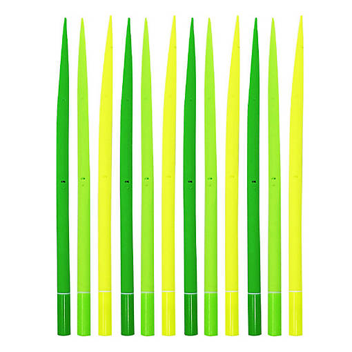 Wrapables Gel Pens (12 pack), Grass Blades