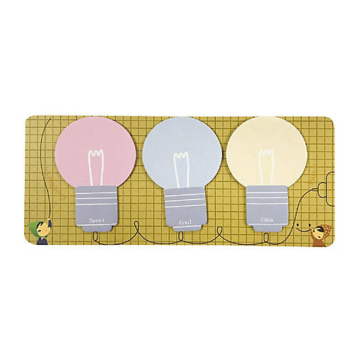 Wrapables Light Bulb Sticky Notes