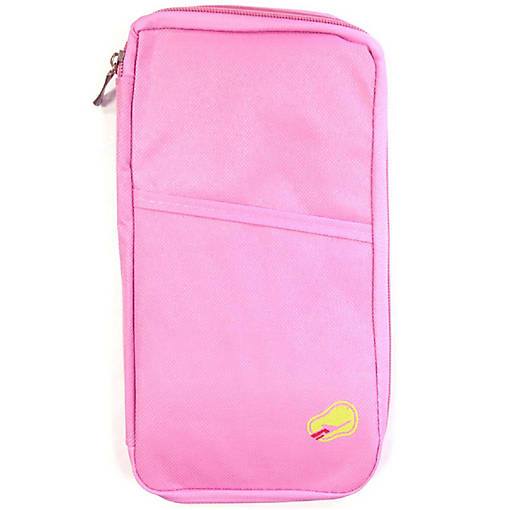 Wrapables Passport And Travel Documents Holder, Pink
