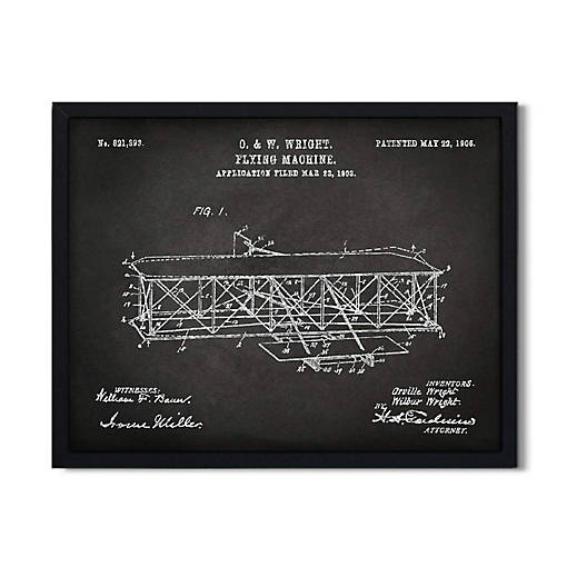 Wright Flying Machine Patent 8.5x11in