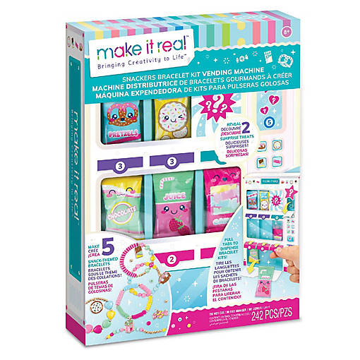 Xmake It Real: Snackers Vending Machine Bracelet Kit