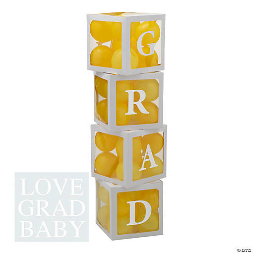 Yellow Balloon Block Boxes Kit - 87 Pc.