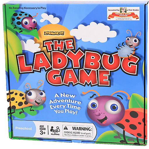 Zobmondo Ladybug BoardGame for Ages 3+