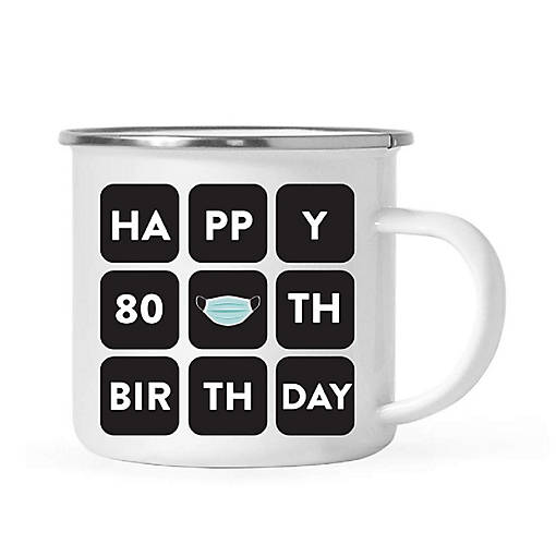 Zoom 80th Birthday 11oz Campfire Mug