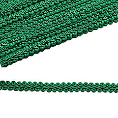 1/2&quot; x 15 Yards Emerald Green Gimp Braid 5 Packs Gimp Braid Trim