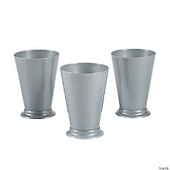 10 oz. Mint Julep Reusable Plastic Cups - 12 Ct.