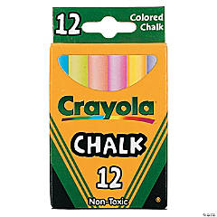 12-Color Crayola<sup>®</sup> Children’s Colored Chalk