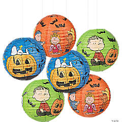 Charlie Brown Characters Halloween Party Starry Night Tablecloth 54" x 108" 