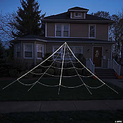 12' Spider Yard Web Light-Up 99 LED