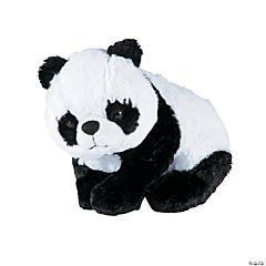 12" Stuffed Panda