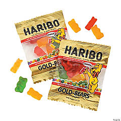 15 oz. Haribo<sup>®</sup> Classic Gold Fruit Gummi-Bears Mini Packs - 37 Pc.