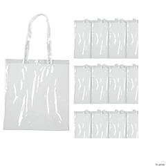 Teen Girls Clear Iridescent Tote Bag