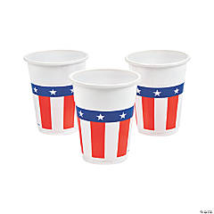 Bulk 60 Ct. Patriotic Water Bottles | Oriental Trading