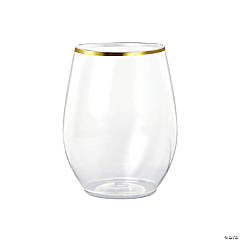 https://s7.orientaltrading.com/is/image/OrientalTrading/SEARCH_BROWSE/16-oz--clear-with-gold-elegant-stemless-plastic-wine-glasses-32-glasses~14273969