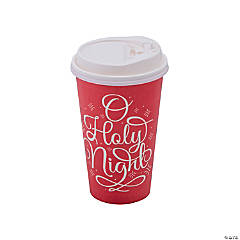 Oriental Trading Company Disposable Paper Christmas Cups