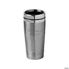 16 oz. Personalized Reusable Stainless Steel Travel Mug