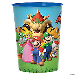 16 oz. Super Mario™ Reusable BPA-Free Plastic Favor Tumbler