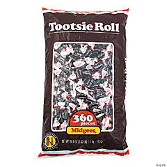 2 lbs. 11 oz. Bulk 360 Pc. Tootsie Roll<sup>®</sup> Midgees<sup>®</sup> Chocolate Candy
