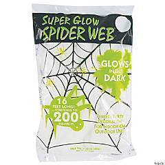 200 Sq. Ft. Super Stretch Spider Web Halloween Decoration