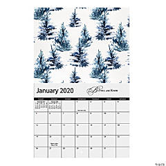 2020 Religious Water Color Wall Calendar