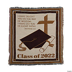 2022 Religious Graduation Throw