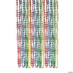 2024 Bright Beaded Necklaces - 24 Pc.