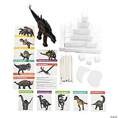 211 Pc. STEM Challenge: Build a Dinosaur Educational Kit - Makes 12