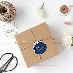 24PK Thank You Celebration Circle Tags