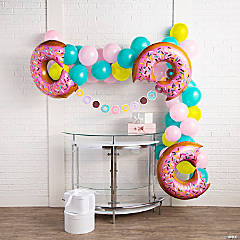 25 ft. Donut Party Balloon Garland Kit - 78 Pc.