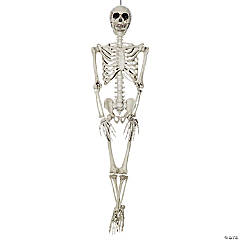 3 Ft. Hanging Skeleton Plastic Halloween Decoration