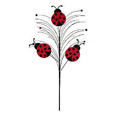 30" Glitter Ladybug Spray