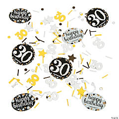 30th Birthday Sparkling Celebration Confetti