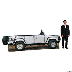 3D Jungle Jeep Cardboard Stand-Up