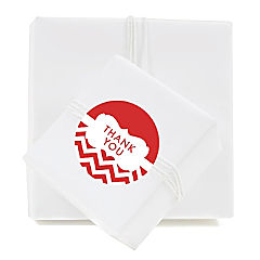 40PC Chevron Frame Red, Thank You