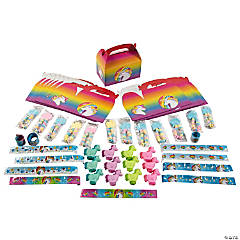 48 Pc. Unicorn Party Favor Kits for 12